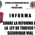La Escuela de Educación Vial ofrece dos charlas informativas sobre la reforma de la Ley de Tráfico
