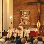 El obispo de Jaén clausura el cincuentenario de San José Obrero