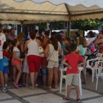 Decenas de niños participan en el Pórtico Infantil