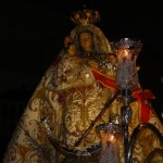 La procesión de la patrona pone fin a la Feria de agosto