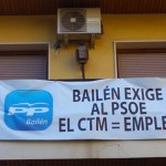 Continúa la campaña reivindicativa de los populares bailenenses