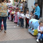 Los pequeños alumnos del Sagrado Corazón protagonizan su mini-romería