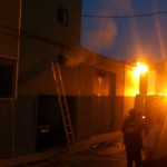 Extinguido un incendio en la calle Cantarranas sin daños personales