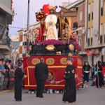 Las imágenes titulares de la Cofradía de San Juan protagonizan la tarde del Domingo de Ramos