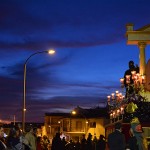 La cofradía de San Juan Evangelista cierra el Domingo de Ramos en Bailén