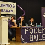 La campaña electoral andaluza de Podemos hace parada en Bailén