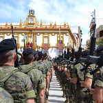 Los soldados del Córdoba nº 10 llegan a Bailén para honrar su historia
