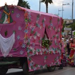 23 carretas en el desfile del sábado de Romería