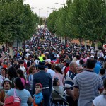 Baño de multitudes para la Virgen de Zocueca en su romería