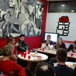 Éxito en el café-coloquio para presentar el proyecto del PSOE