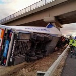 Un camionero bailenense fallece al chocar contra una viga