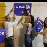 Arranca la campaña electoral con la pegada de carteles