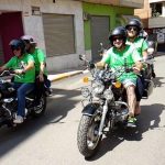 Más de cien motoristas participan en la Concentración Motera