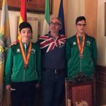 El alcalde recibe a los jóvenes subcampeones de España de balonmano