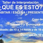 Pedro Lendínez impartirá un taller de interpretación en Bailén