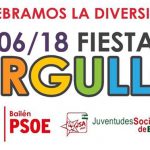 El PSOE invita a los ciudadanos a participar en la Fiesta del Orgullo