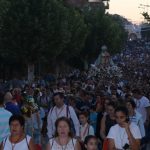 Miles de bailenenses arropan a la patrona en su peregrinaje hasta Zocueca