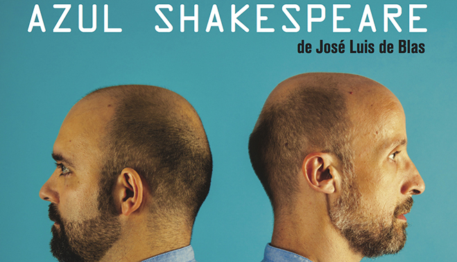 Detalle del cartel de Azul Shakespeare